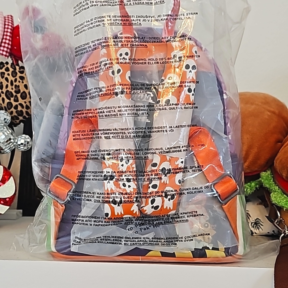NWT BAG & WALLET Loungefly Nightmare Before Christmas Scary Teddy - Picture 5 of 6